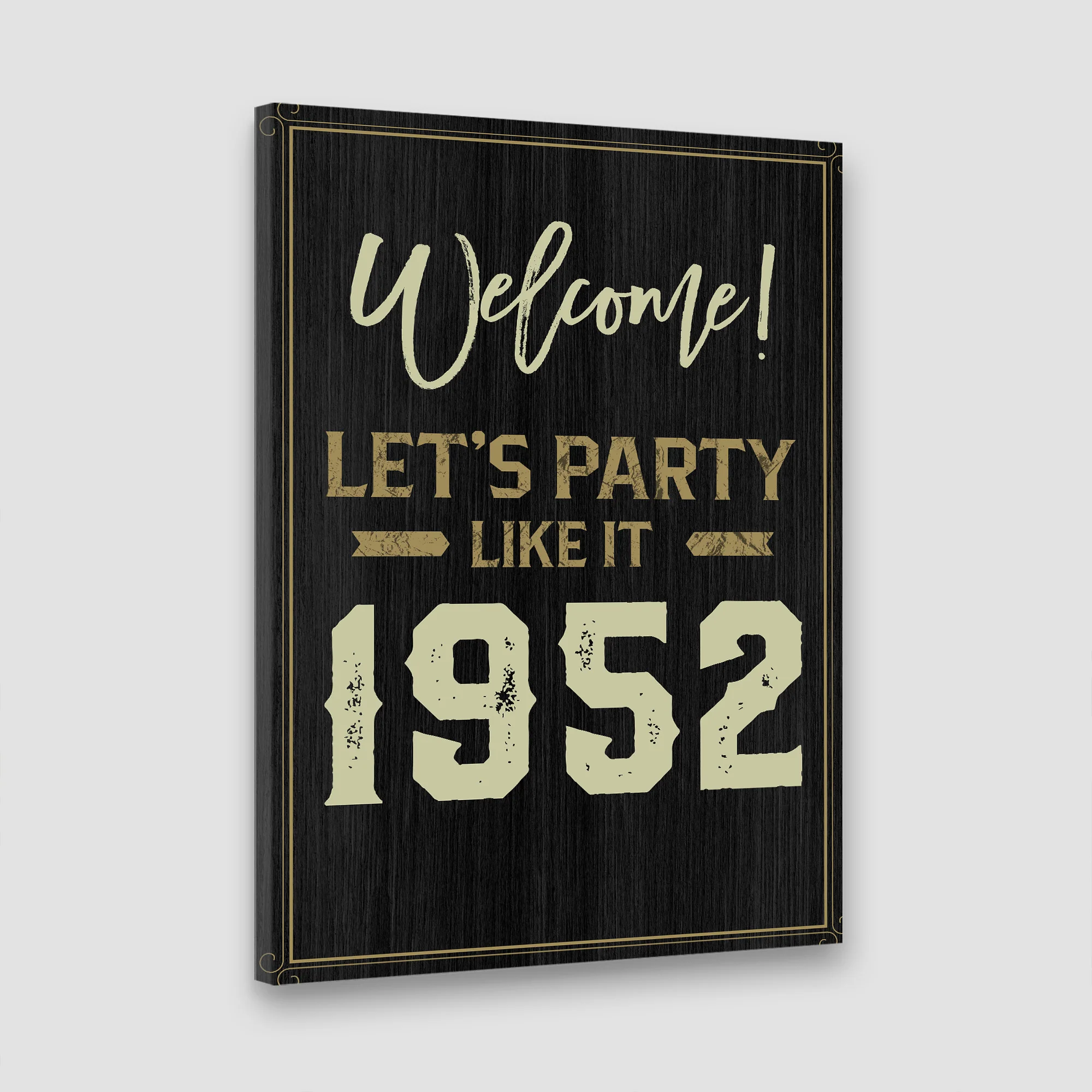 70th Birthday Party Decoration Canvas/Poster Birthday Anniversary Gift 207HNTTCA422 - Image 7