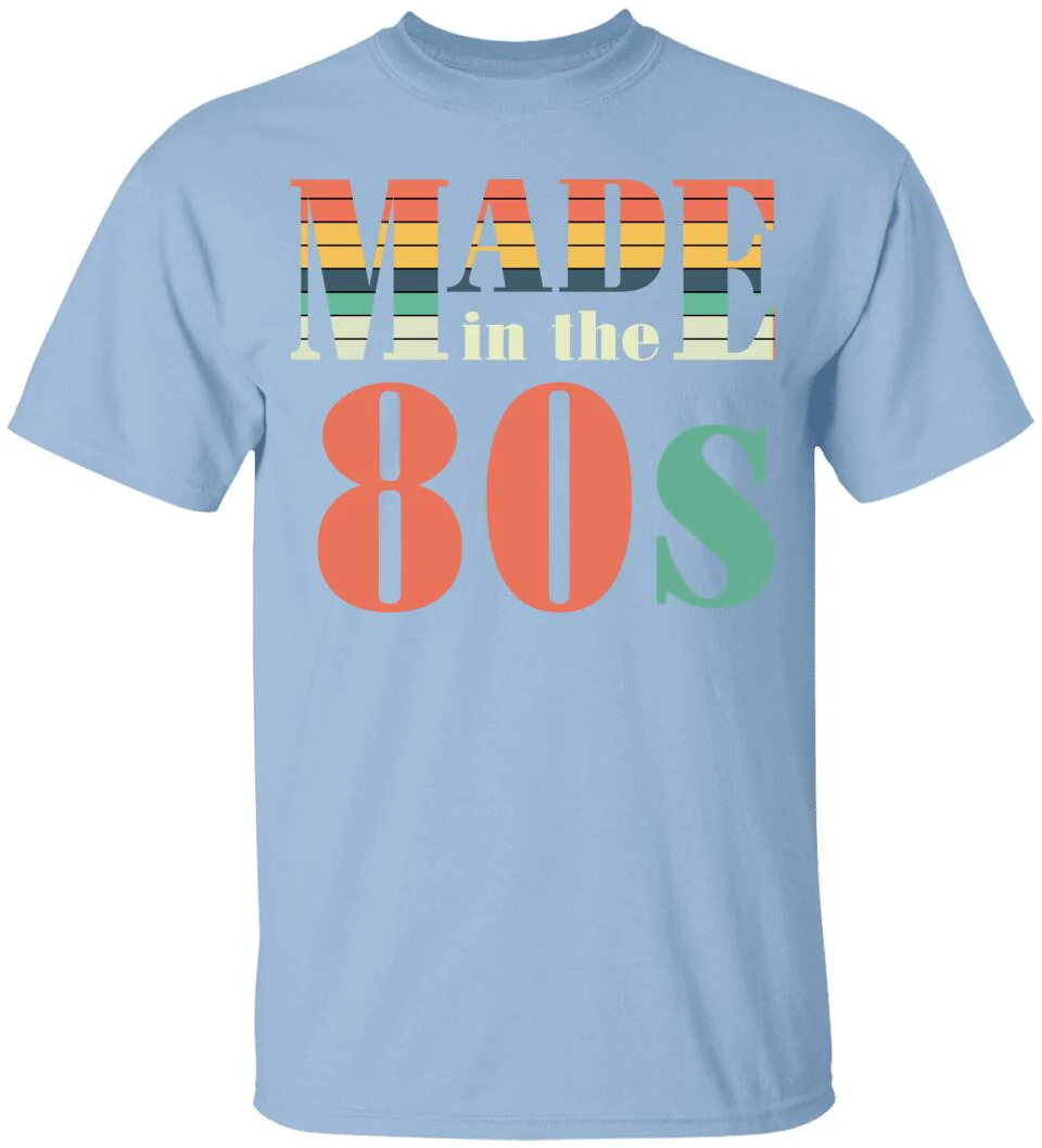 Made in the 80s Personalized Vintage Tshirt - Image 10