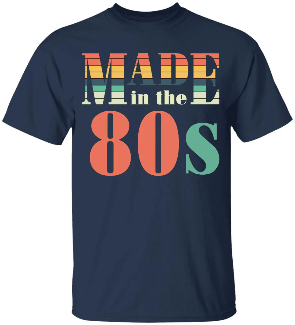 Made in the 80s Personalized Vintage Tshirt - Image 13