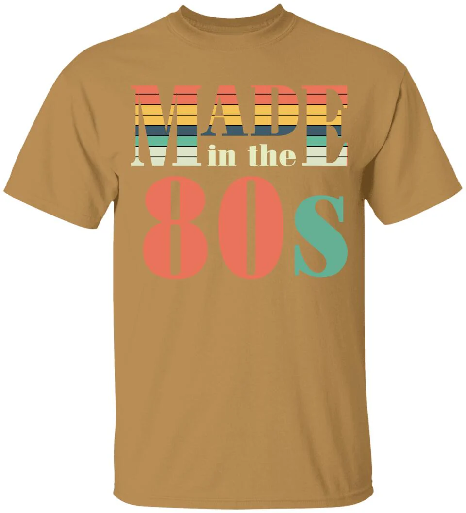 Made in the 80s Personalized Vintage Tshirt - Image 14
