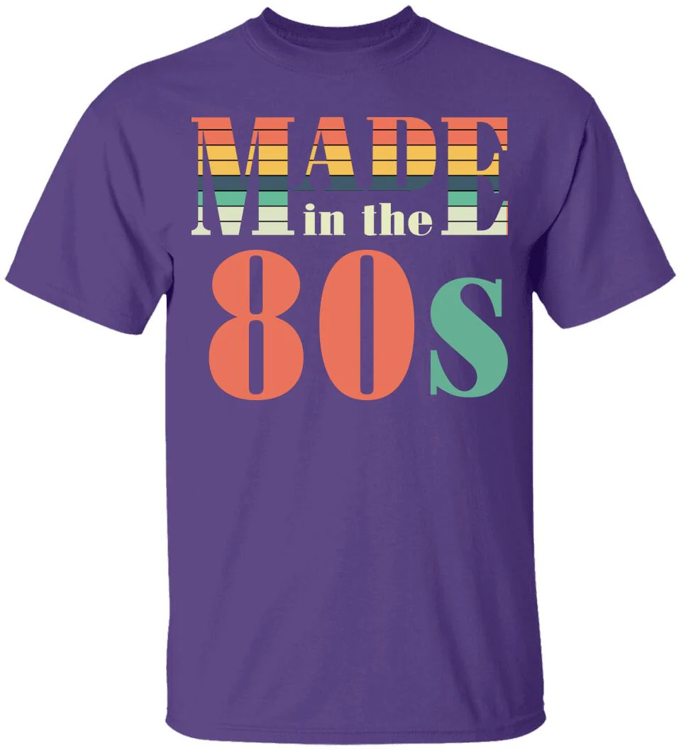 Made in the 80s Personalized Vintage Tshirt - Image 16