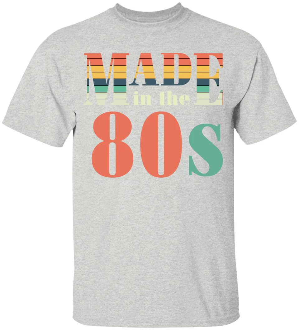 Made in the 80s Personalized Vintage Tshirt - Image 2