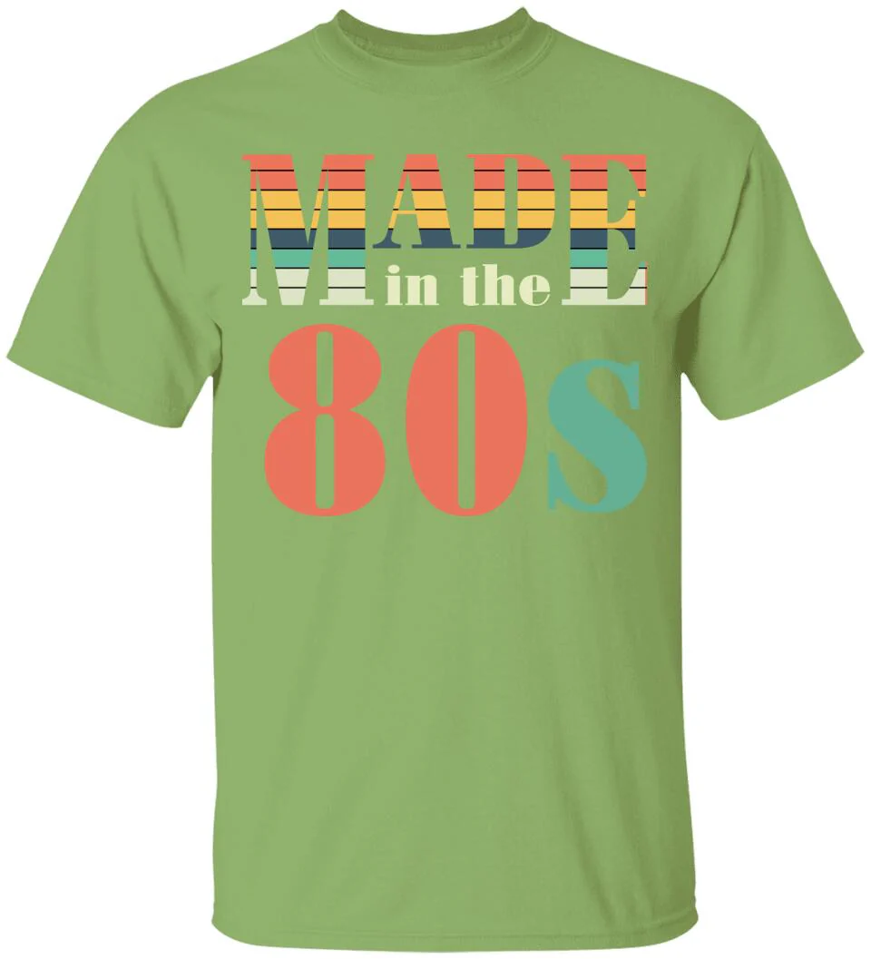 Made in the 80s Personalized Vintage Tshirt - Image 21
