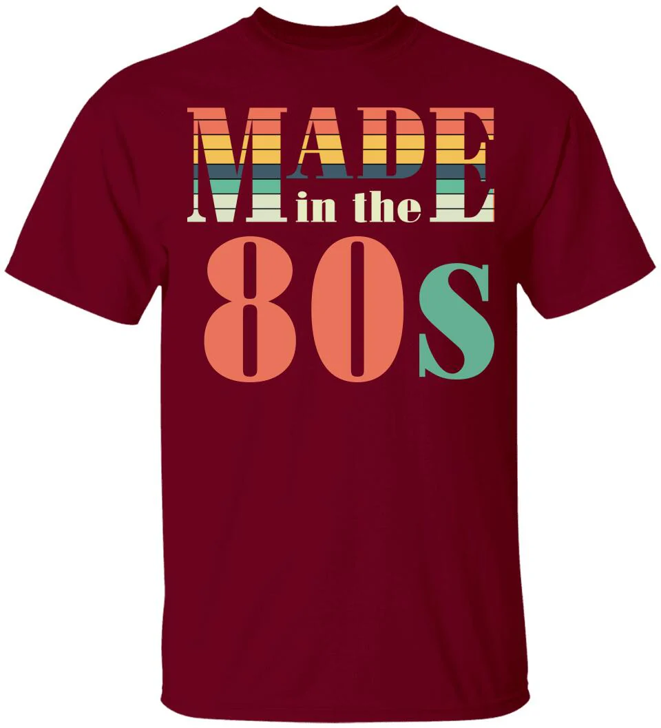 Made in the 80s Personalized Vintage Tshirt - Image 23