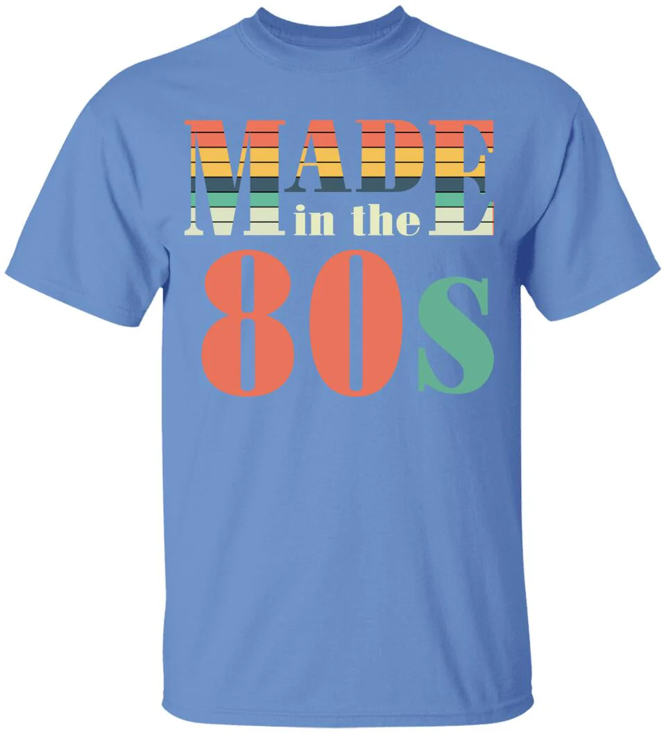 Made in the 80s Personalized Vintage Tshirt - Image 4