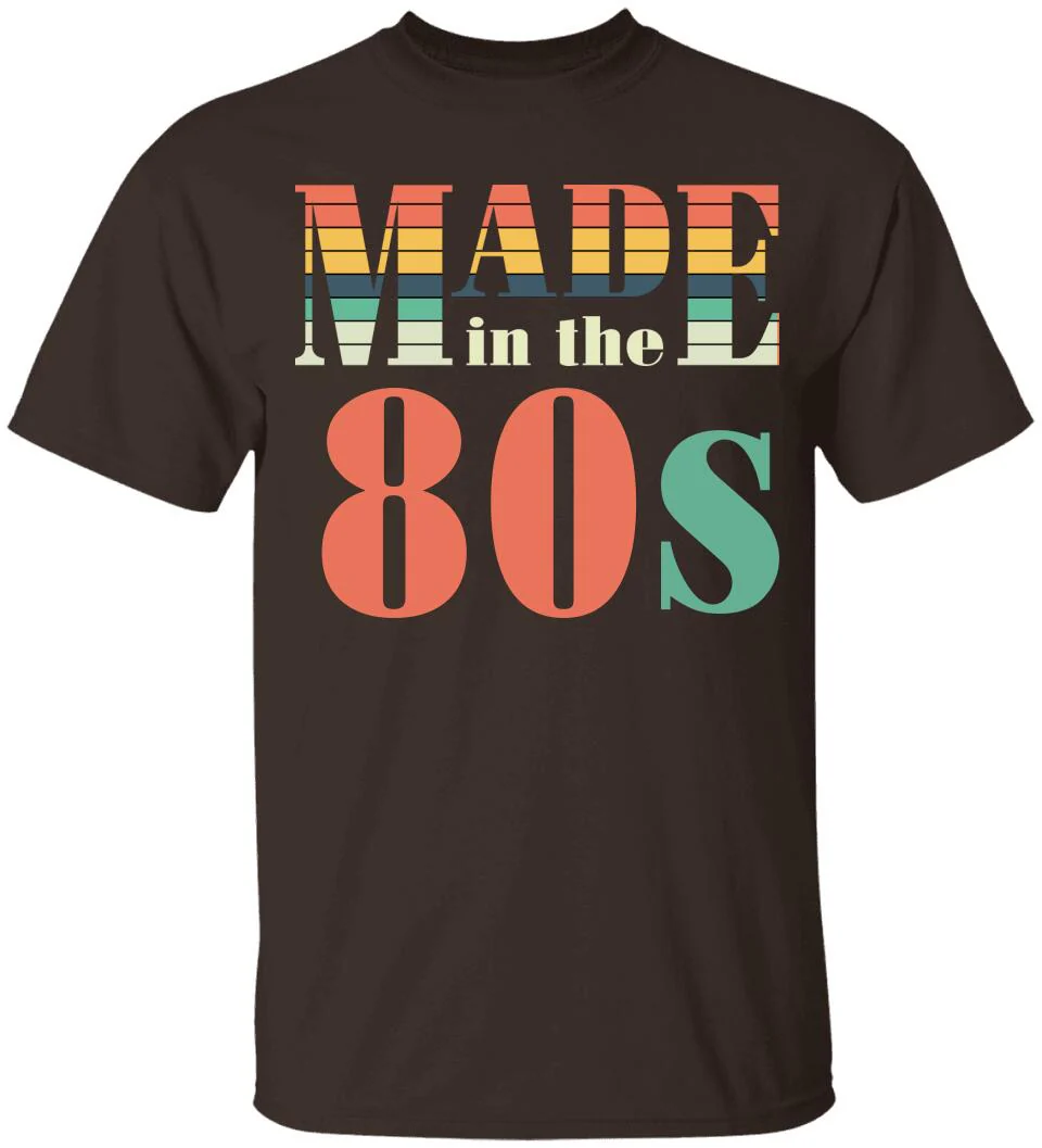 Made in the 80s Personalized Vintage Tshirt - Image 5