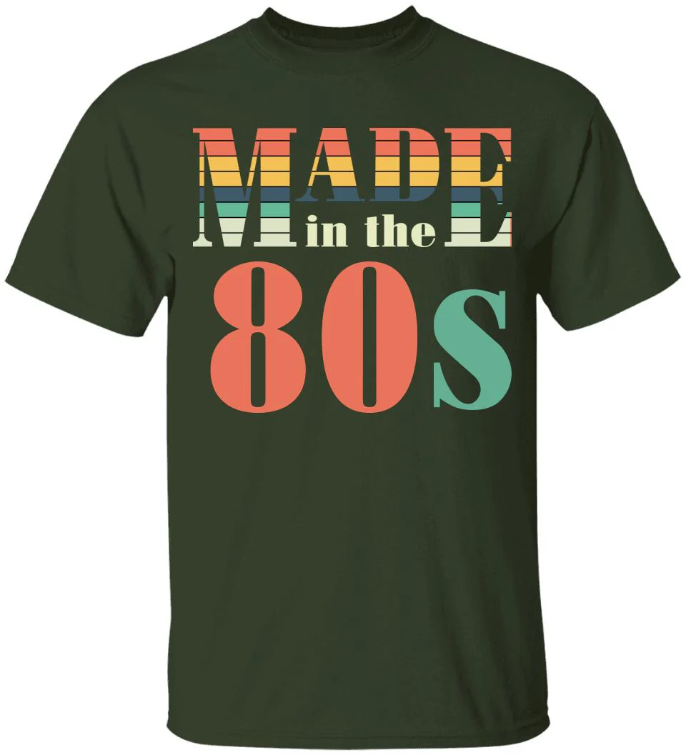 Made in the 80s Personalized Vintage Tshirt - Image 7