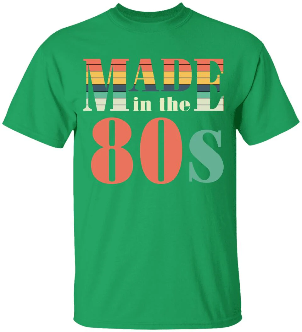 Made in the 80s Personalized Vintage Tshirt - Image 9