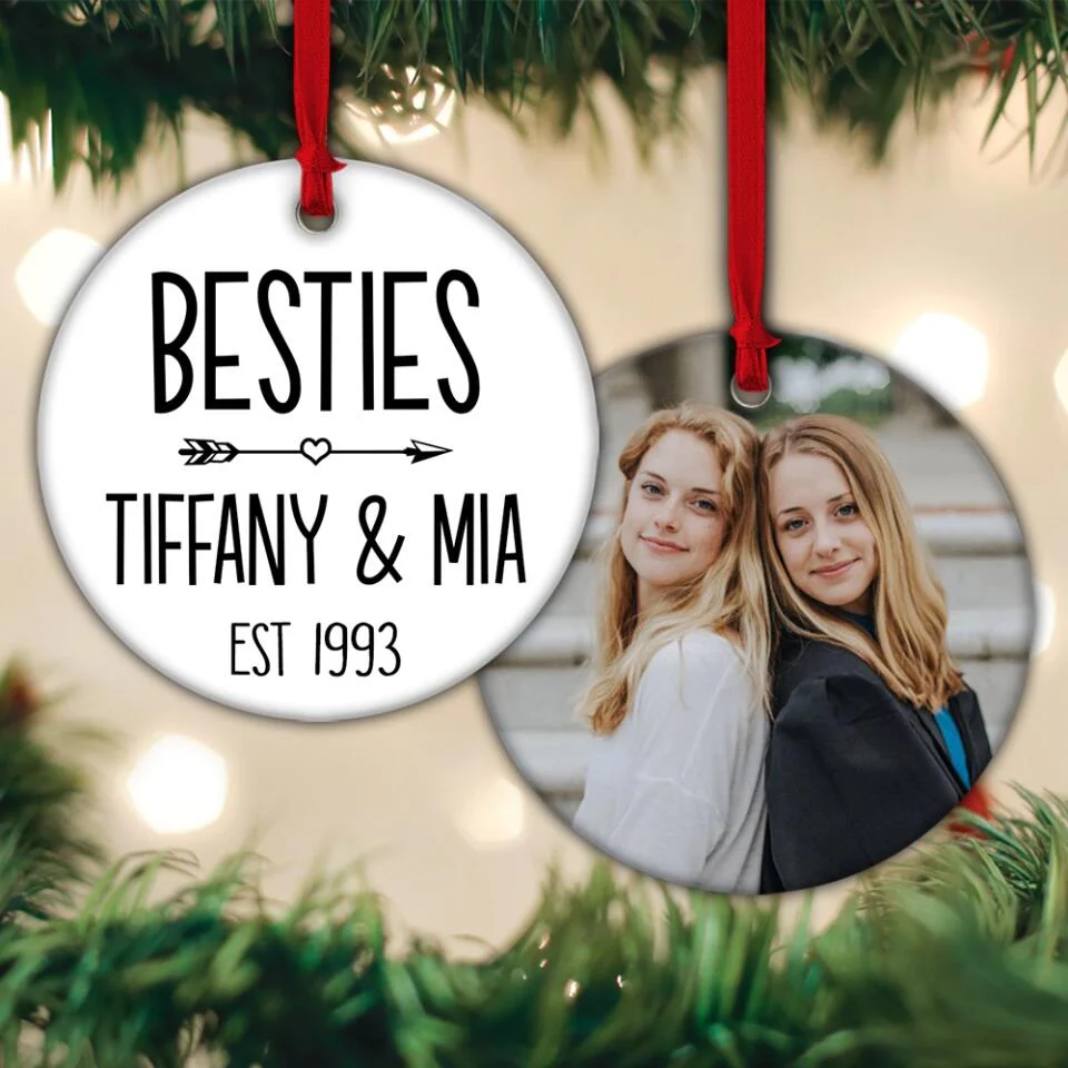 A Job Made Us Coworkers Custom Ornament - Image 3