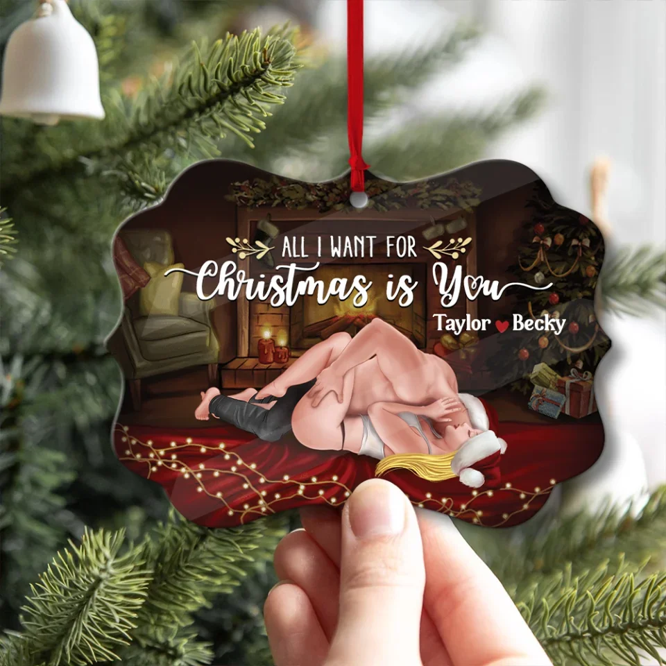 All I Want For Christmas Is You (Custom Ornament -Christmas Gifts For Women, Men, Couples) - Personalized Ornament - Image 11
