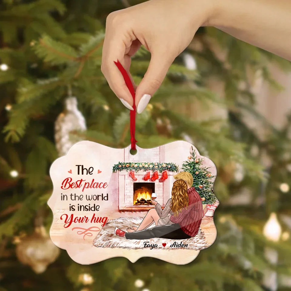 All I Want For Christmas Is You - Personalized Ornament - Gift For Couple Christmas - Image 10