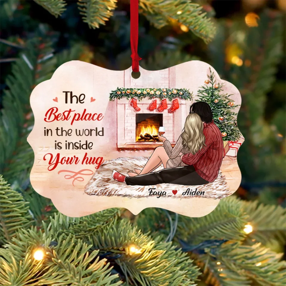 All I Want For Christmas Is You - Personalized Ornament - Gift For Couple Christmas - Image 11