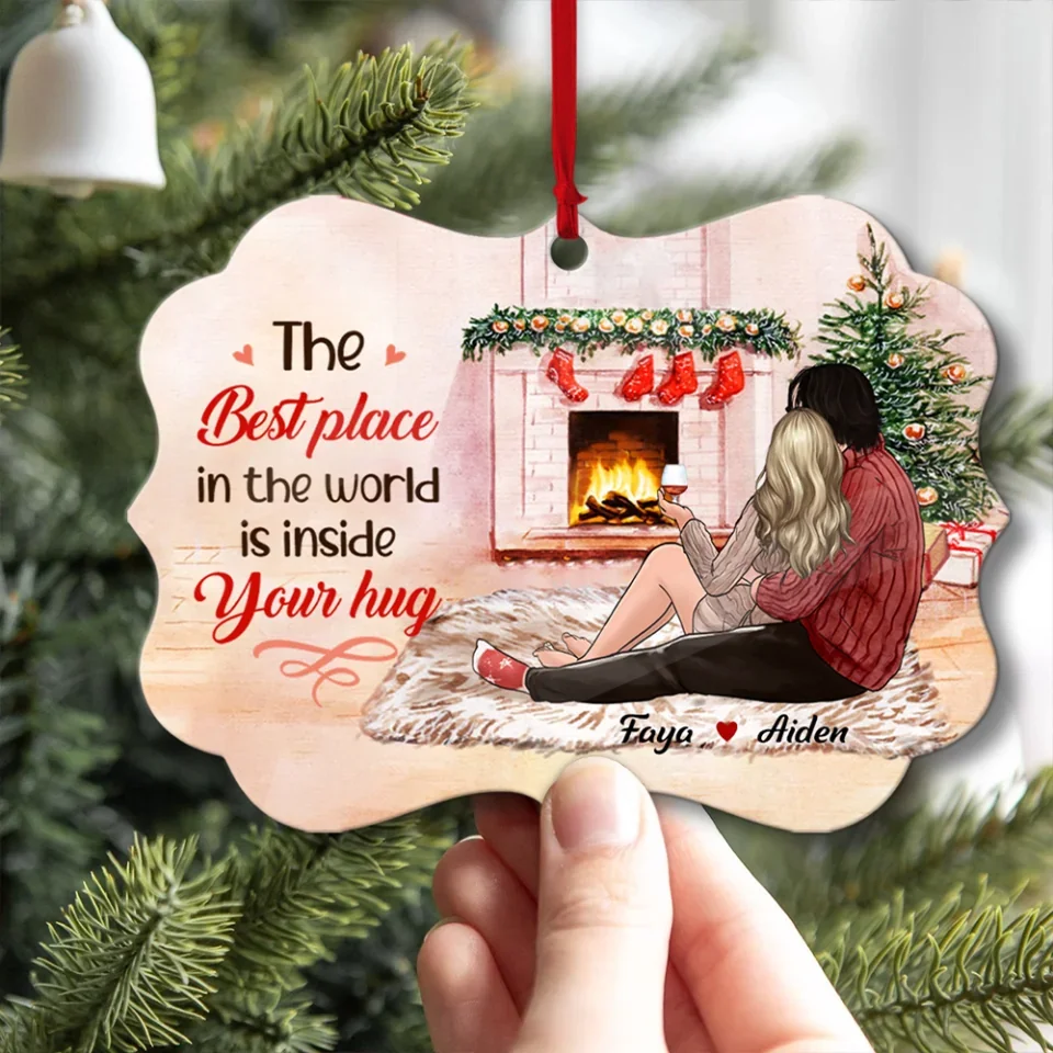 All I Want For Christmas Is You - Personalized Ornament - Gift For Couple Christmas - Image 8