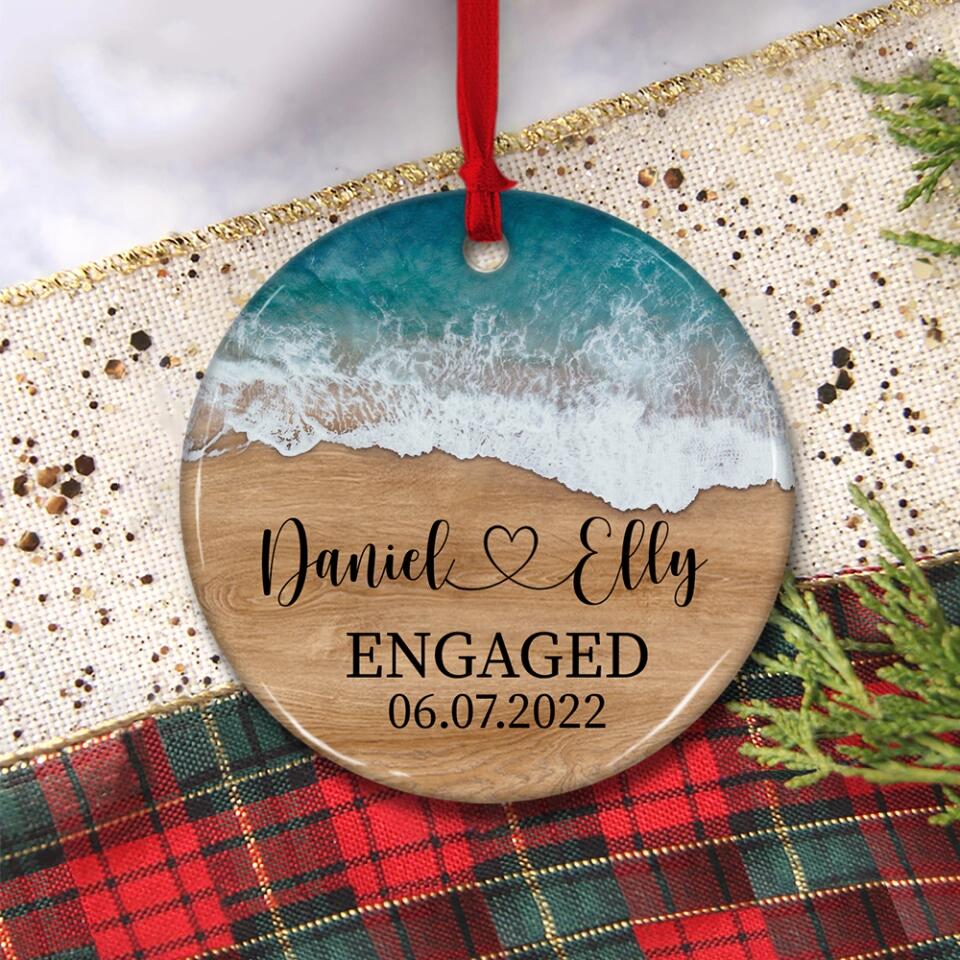 Anniversary Ornament Christmas Gift For Husband And Wife For Couples - Image 4
