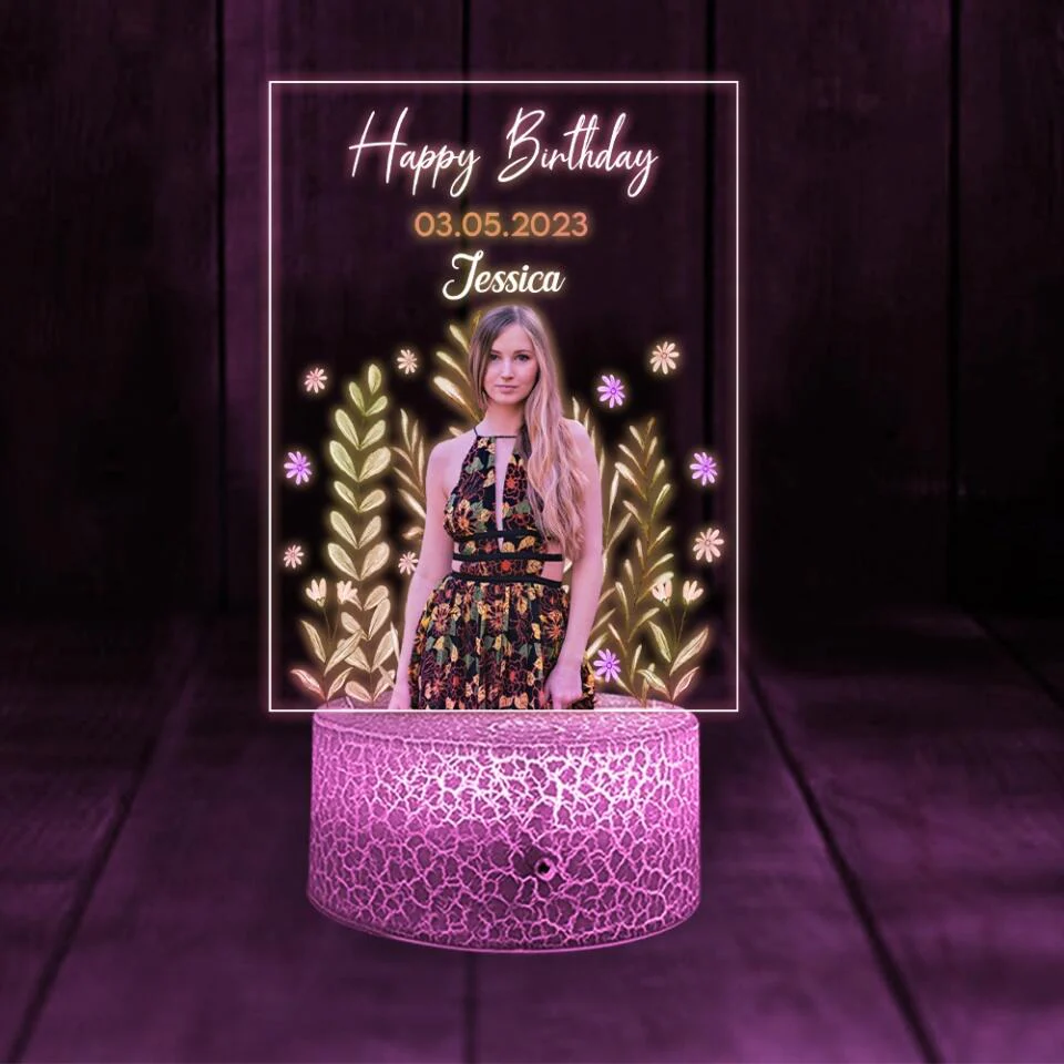 Annoying Each Other Since Personalized 3D LED Light Anniversary Gifts For Couple - Image 5