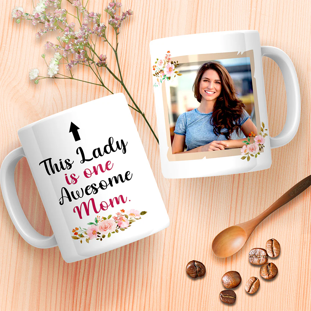 Awesome Mom Personalized Mug - Image 6