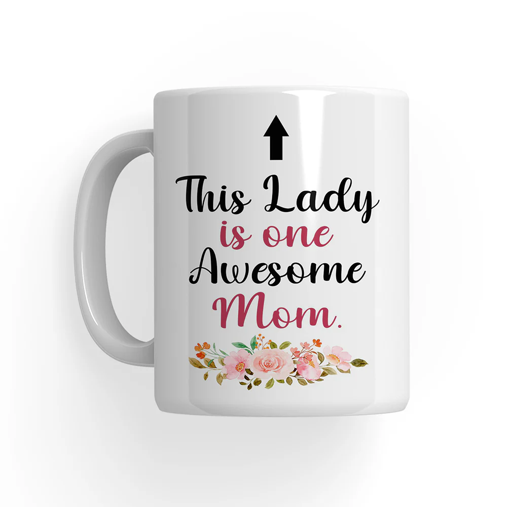 Awesome Mom Personalized Mug - Image 9