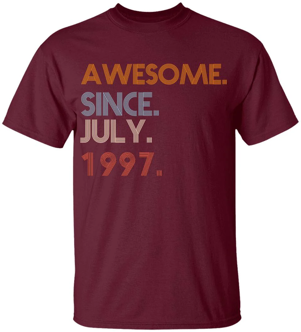 Awesome Since Personalized Vintage Tshirt Birthday Gift Ideas - Image 5