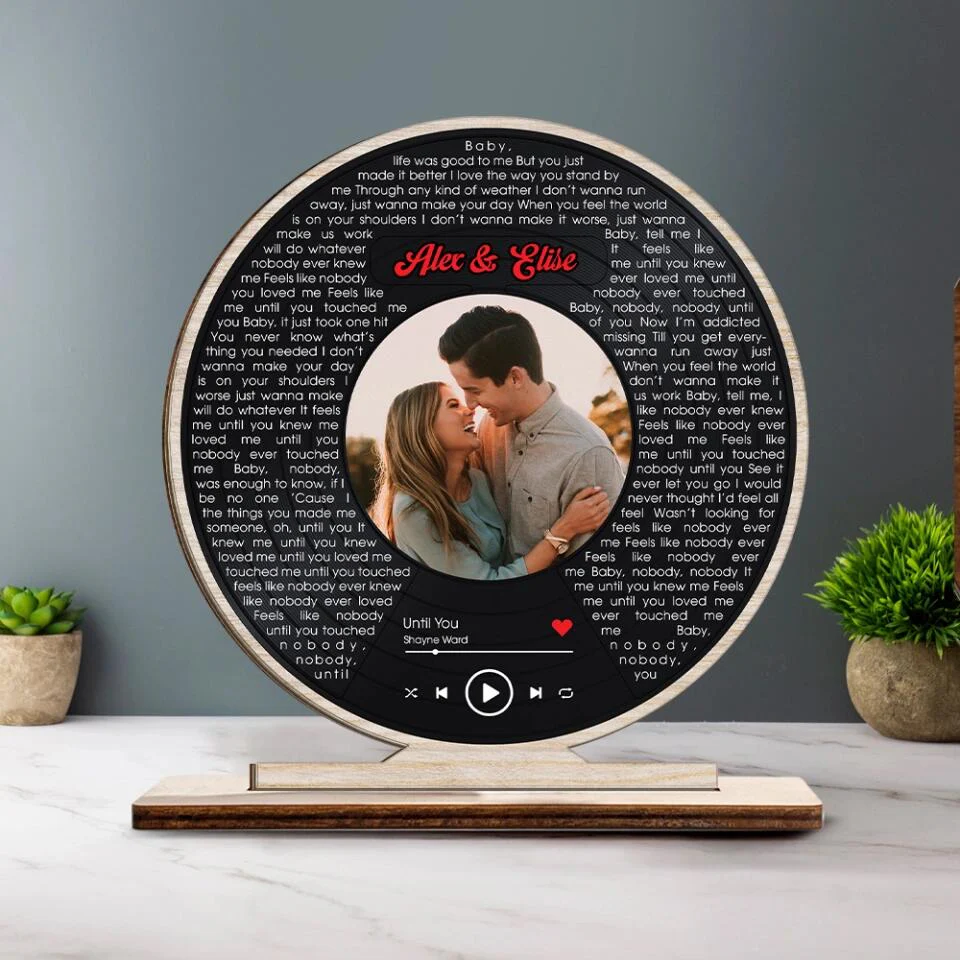 Baby Life Was Good To Me - Personalized Upload Photo Wooden Plaque - Home Decor - Best Gift For Him/Her On Anniversary For Valentine - 211IHNNPWP829 - Image 3