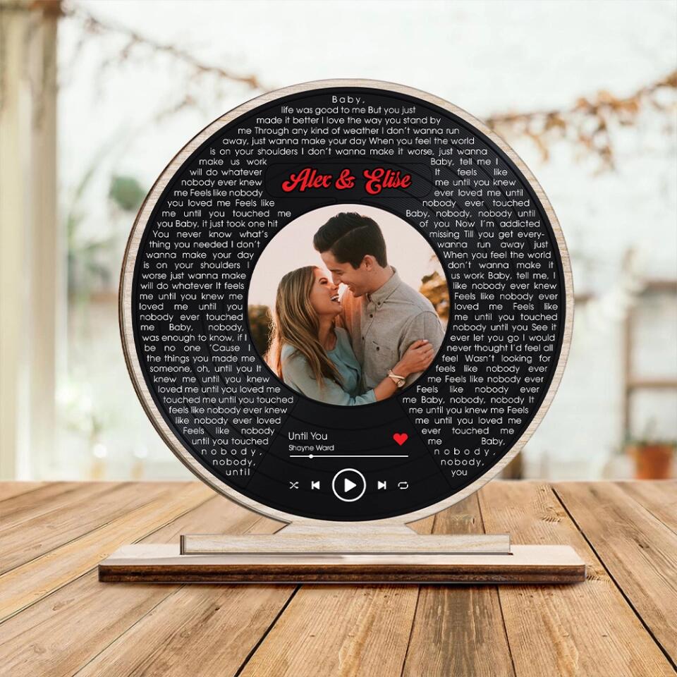 Baby Life Was Good To Me - Personalized Upload Photo Wooden Plaque - Home Decor - Best Gift For Him/Her On Anniversary For Valentine - 211IHNNPWP829 - Image 4