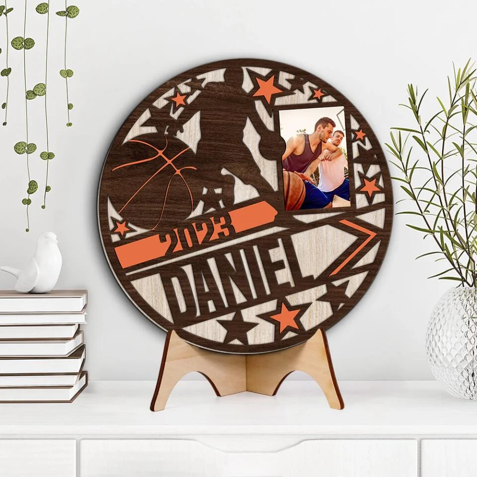 Basketball Player Basketball Star Custom Wooden Art Birthday Gift For Basketball Lovers - Image 3