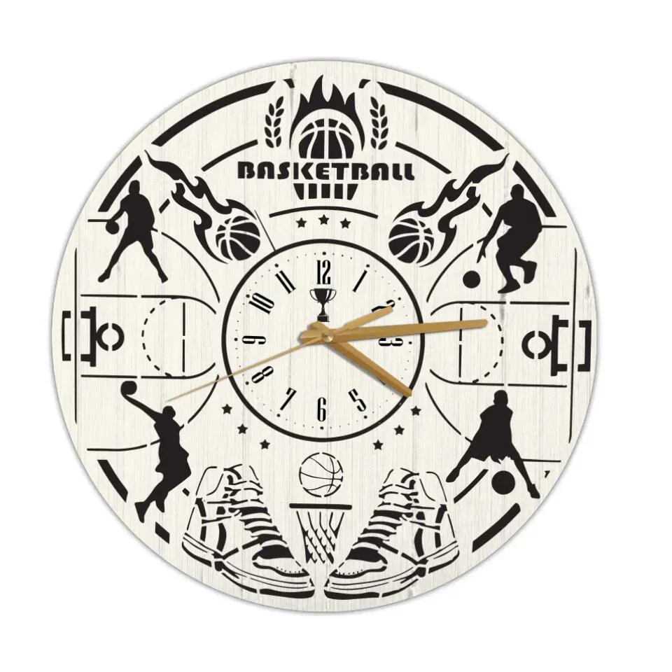 Basketball Wall Clock Gifts For Baseball Lovers - Image 4