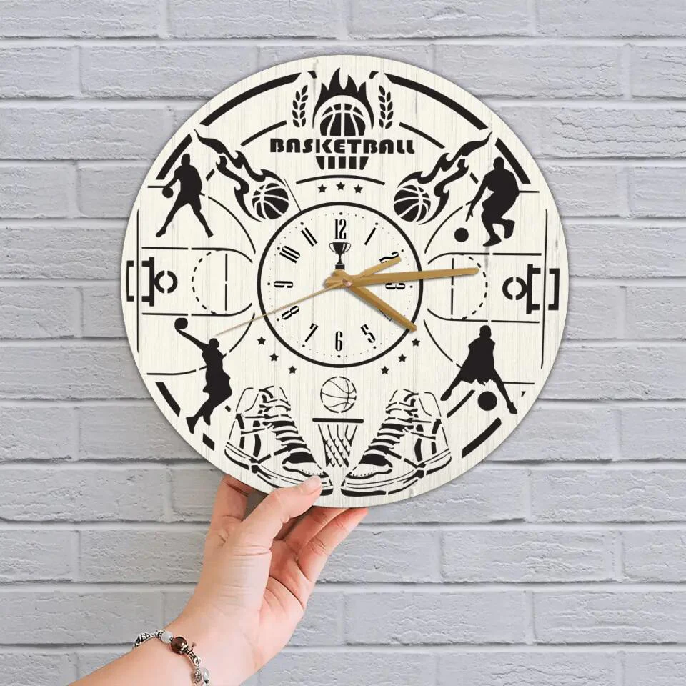 Basketball Wall Clock Gifts For Baseball Lovers - Image 6