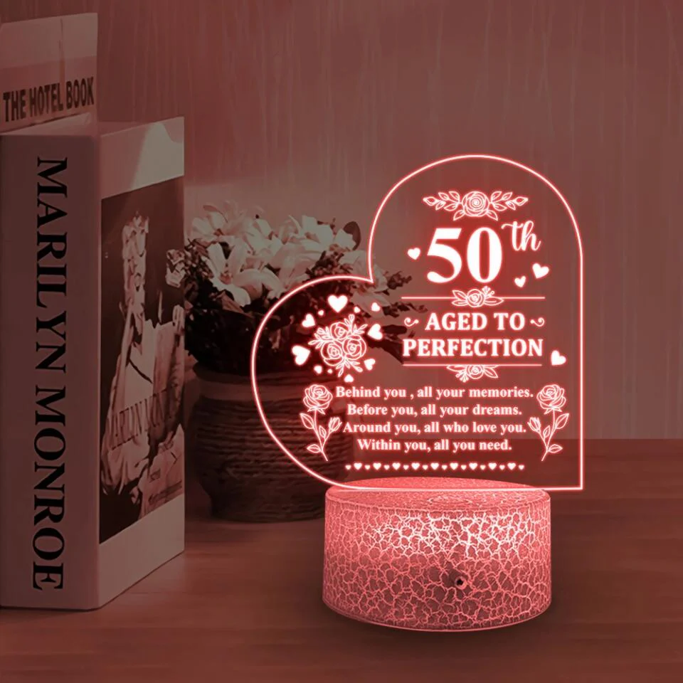 Behind You All Your Memories - Personalized 3D Led Light - Image 3