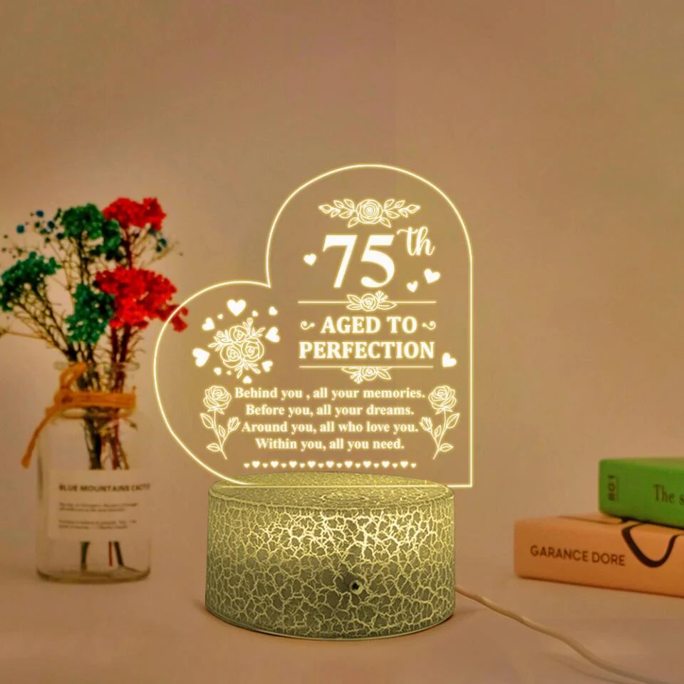 Behind You All Your Memories - Personalized 3D Led Light - Image 4