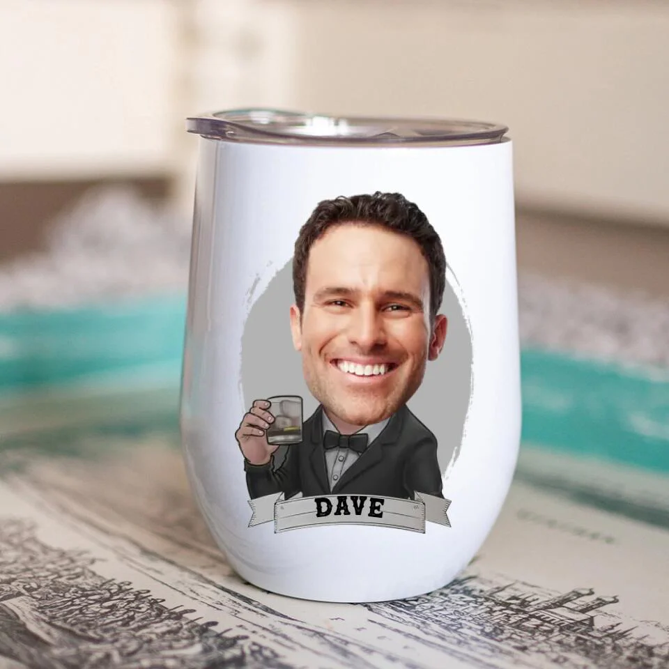 Best Boss Ever - Custom Face Remove Background - Personalized Tumbler - Gift for Your Boss On Birthday - Image 3