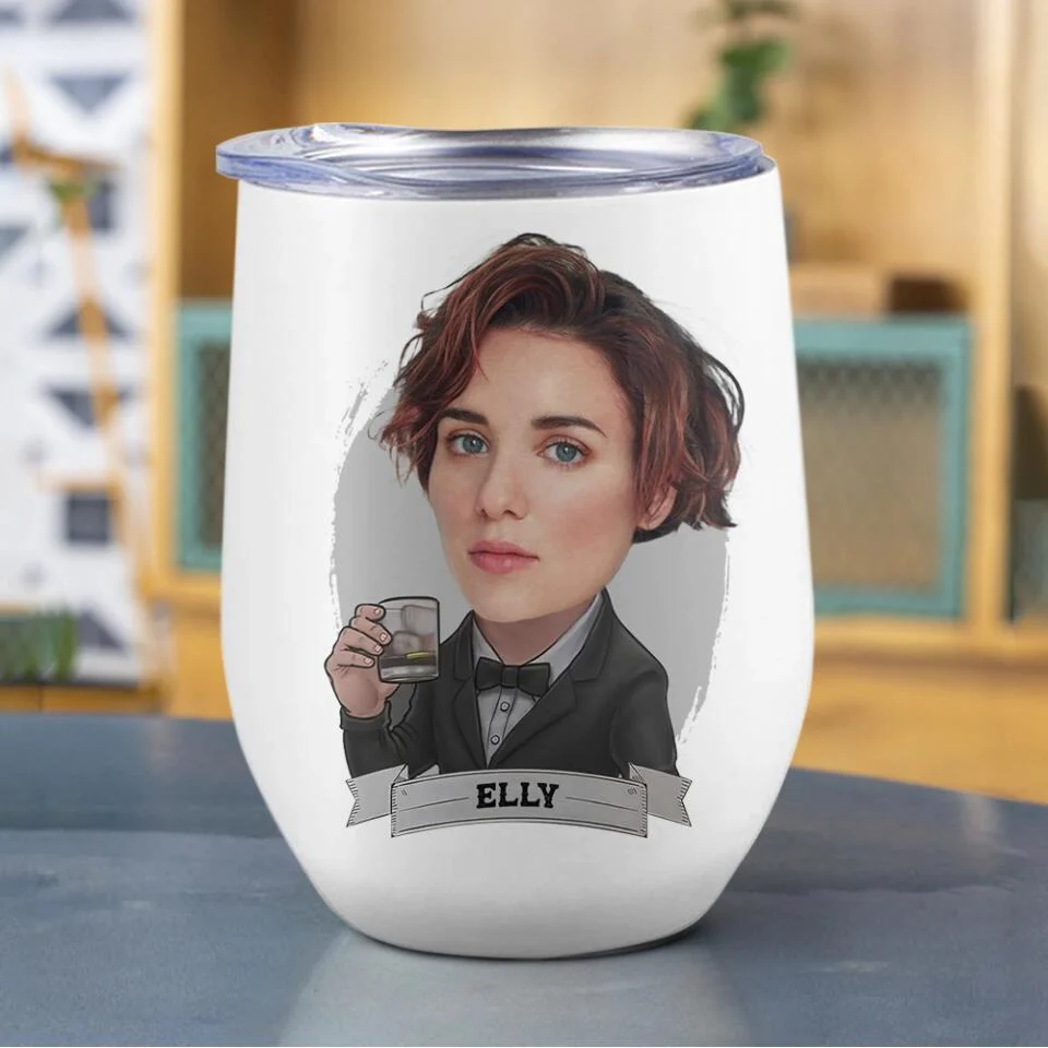 Best Boss Ever - Custom Face Remove Background - Personalized Tumbler - Gift for Your Boss On Birthday - Image 4