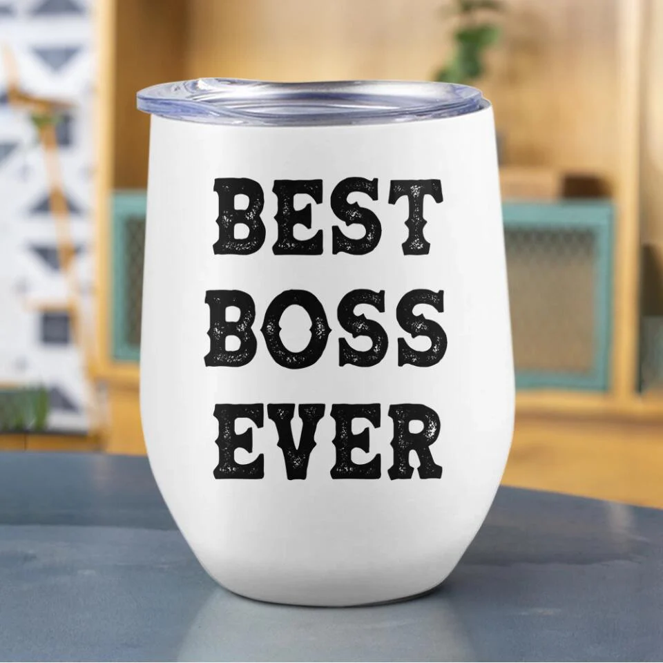 Best Boss Ever - Custom Face Remove Background - Personalized Tumbler - Gift for Your Boss On Birthday - Image 5