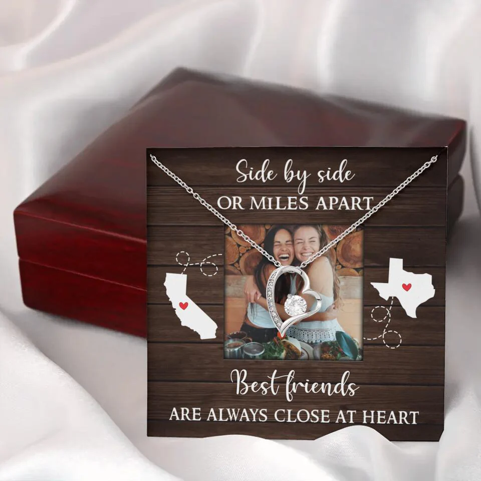 Best Friends Are Always Close At Heart Personalized Necklace - Image 19