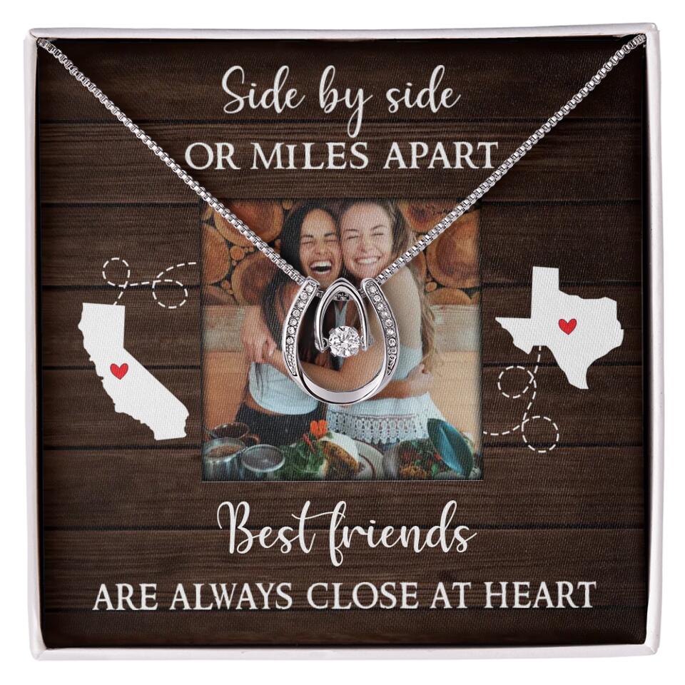 Best Friends Are Always Close At Heart Personalized Necklace - Image 30