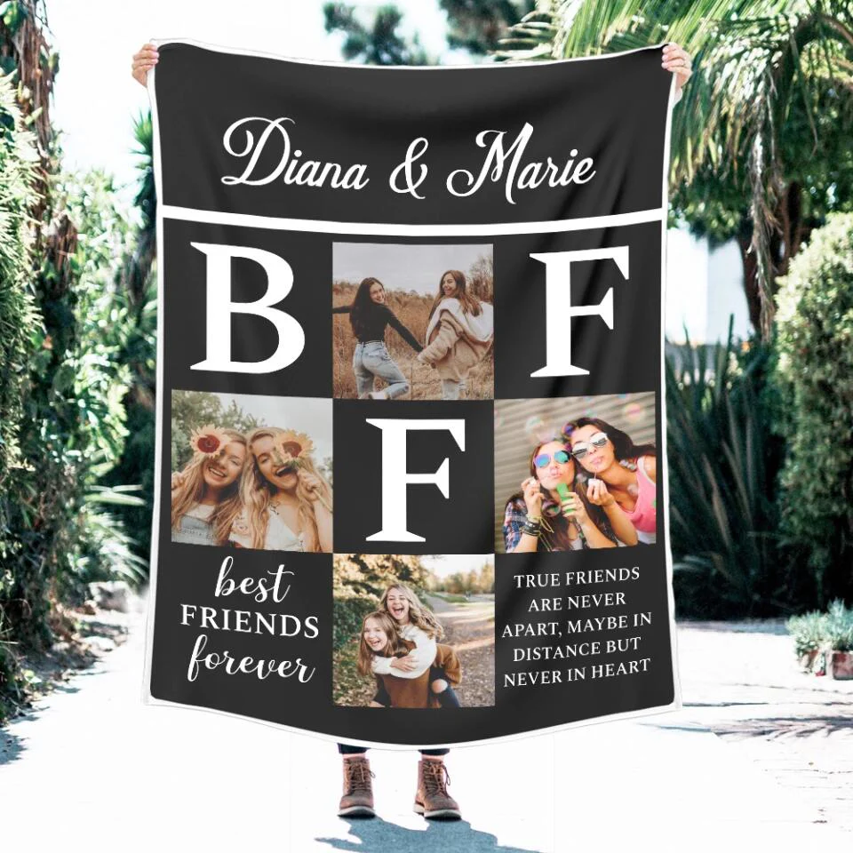 Best Friends Forever True Friends Are Never Apart - Personalized Upload Photo - Best Gift For Best Friends For Her/Him On Christmas Anniversary - 210IHNNPBL766 - Image 11