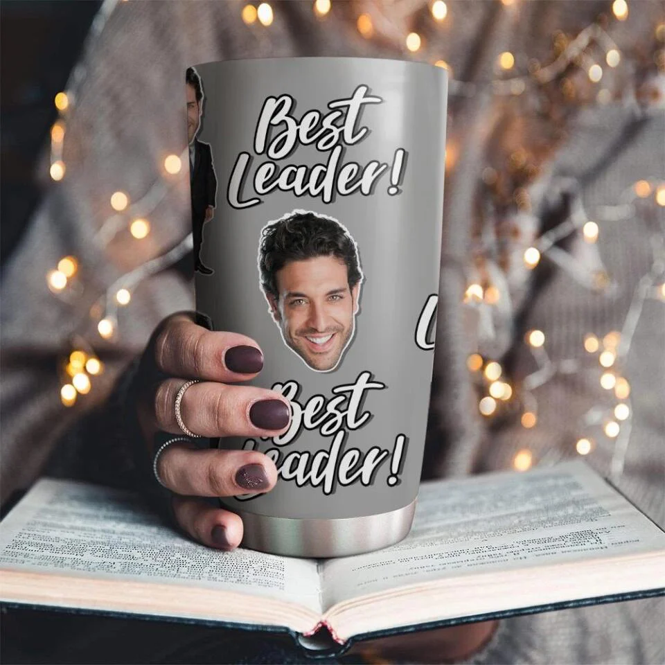 Best Gift for Boss Or Leader Personalized Mug Tumbler - Image 4
