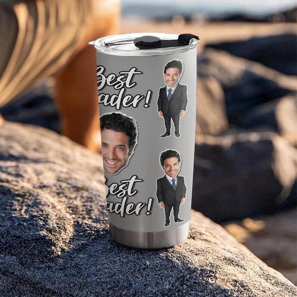 Best Gift for Boss Or Leader Personalized Mug Tumbler - Image 5