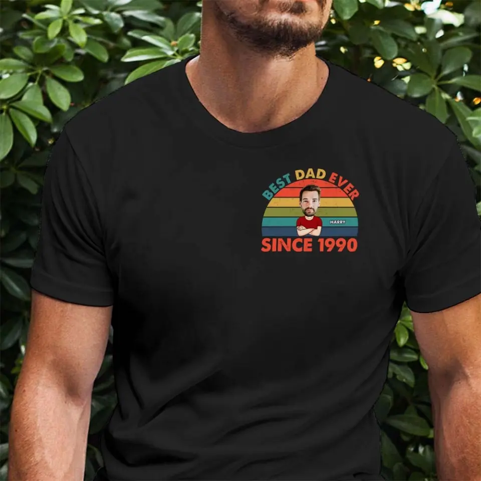 Best Mom Ever Best Dad Ever Personalized Tshirt Gift For Parents - Image 3