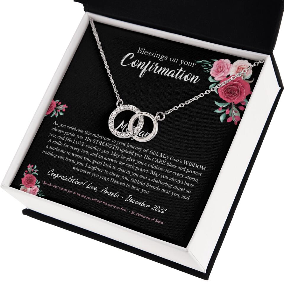 Blessings On Your Confirmation - Personalized Necklace - Gift For Daughter On Anniversaries - Image 48