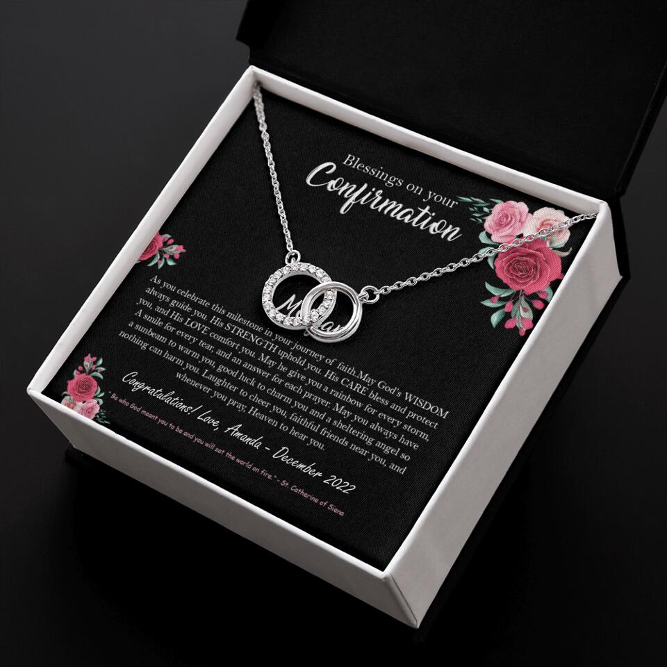 Blessings On Your Confirmation - Personalized Necklace - Gift For Daughter On Anniversaries - Image 49