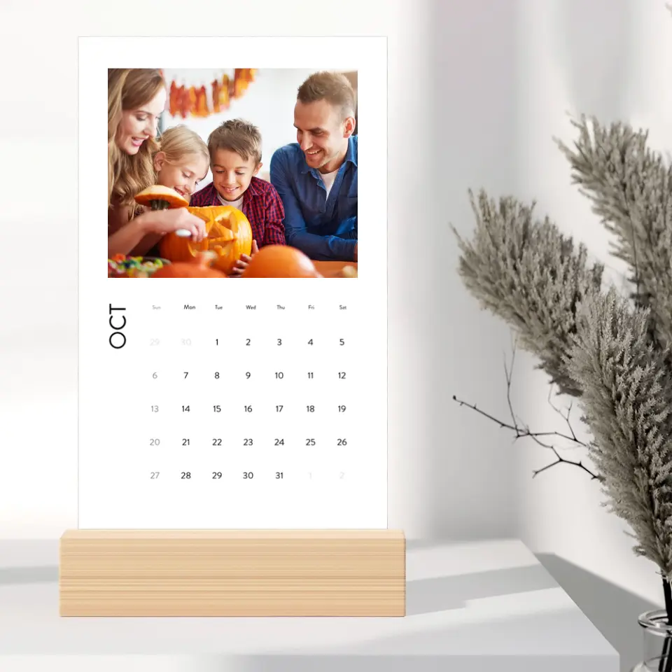 Capture The Year Personalized Photo 2025 New Year Calendar - Image 11