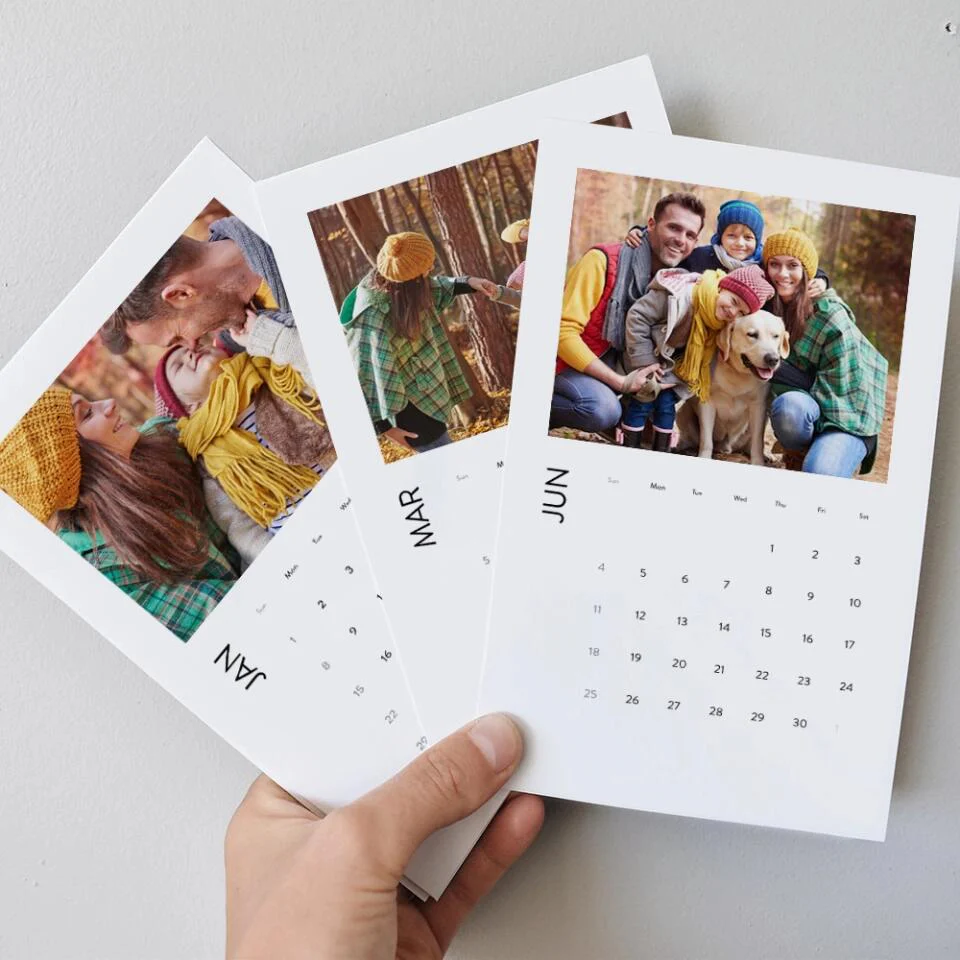 Capture The Year Personalized Photo 2025 New Year Calendar - Image 18