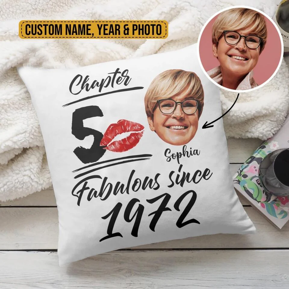 Chapter Fabulous Custom Pillow Birthday Gift For Mom - Image 3