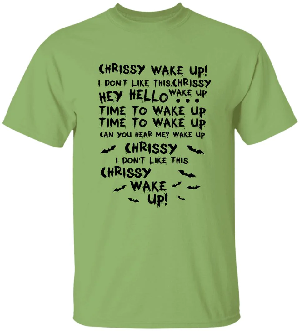 Chrissy Wake Up - Personalized Shirt - Halloween Gift For Horror Movie Lover - Image 13