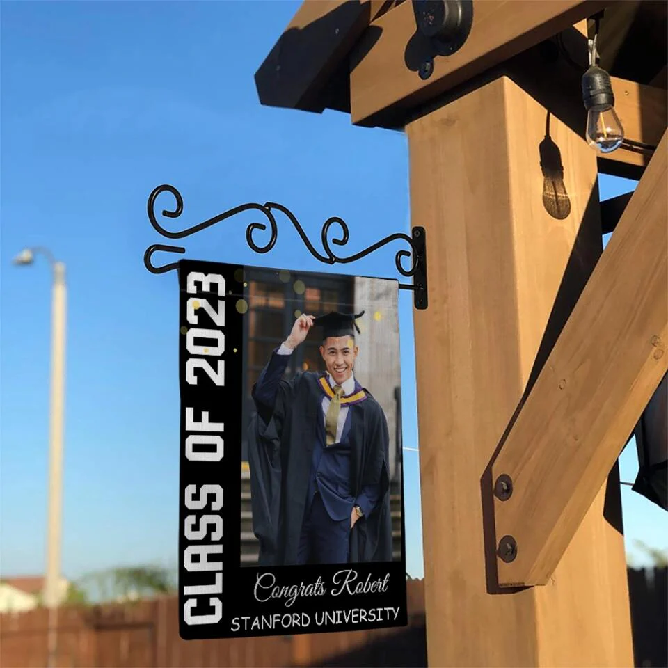 Class of 2025 Congrats Graduation Custom Garden Flag Graduation Gift - Image 5