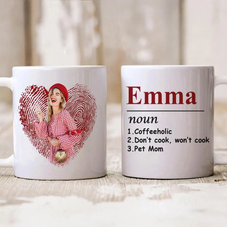 Coffeeholic Don't Cook Won't Cook Custom Mug Birthday Gift For Friend - Image 3