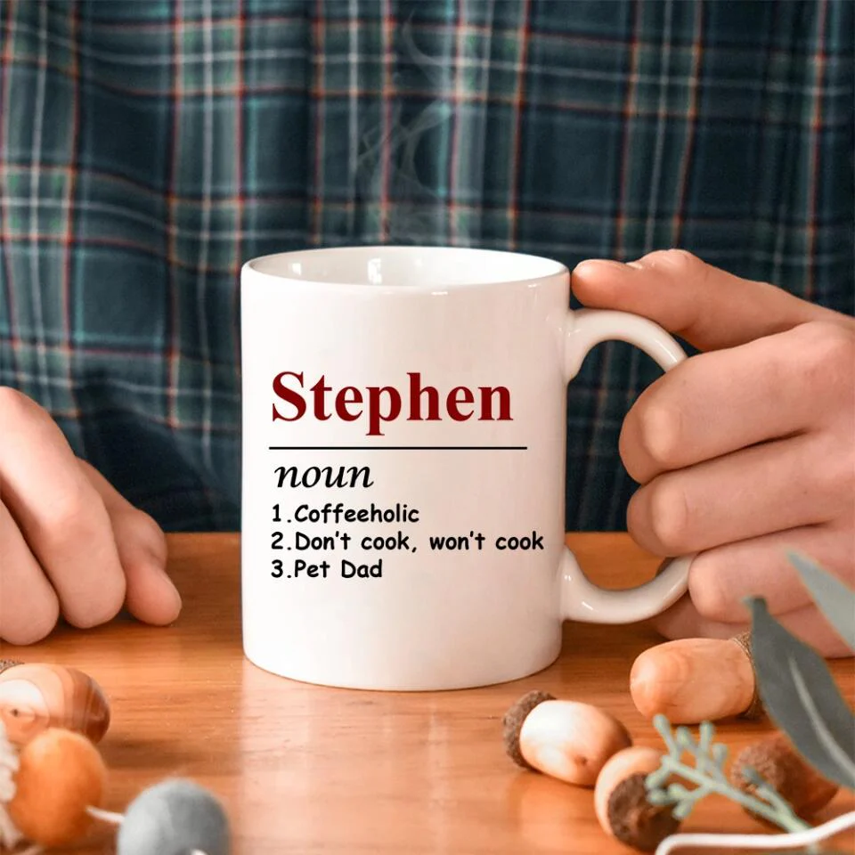 Coffeeholic Don't Cook Won't Cook Custom Mug Birthday Gift For Friend - Image 6