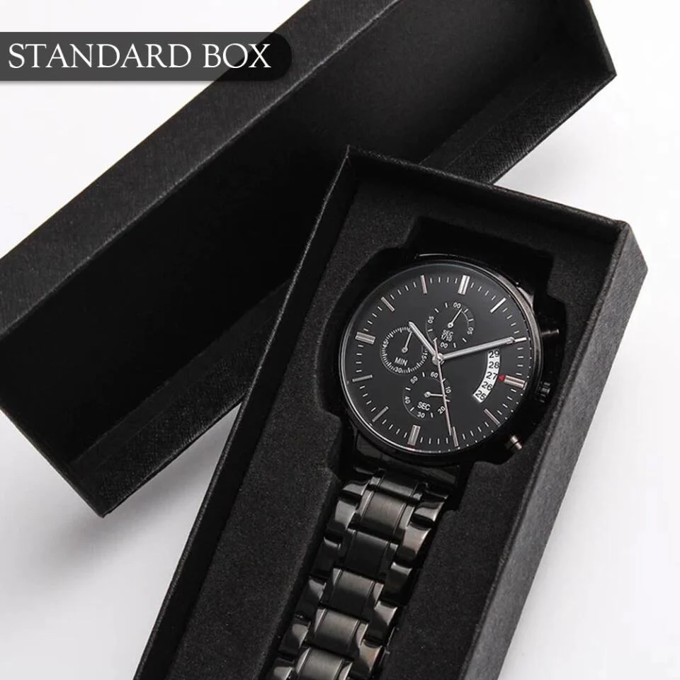 Congratulation on Your Academy Graduation - Personalized Name & Date - Custom Academy's Name - Men's Watch - Engraved Watch - Graduation Gift - for Seniors - 303ICNNPWA325 - Image 9