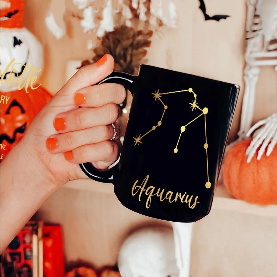 Constellation Star Signs Custom Mug Best Birthday Gifts For Friends - Image 12