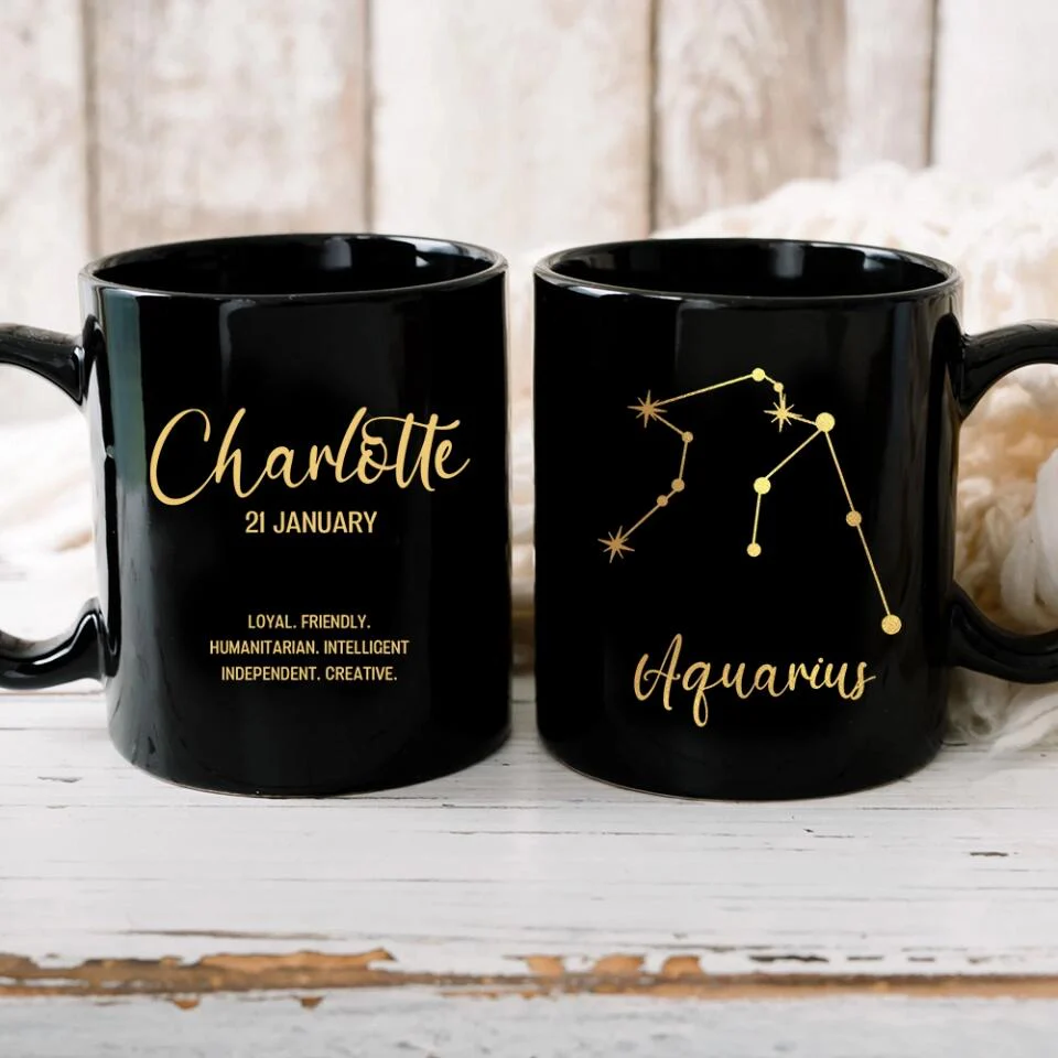 Constellation Star Signs Custom Mug Best Birthday Gifts For Friends - Image 15